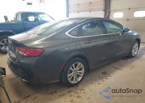 2016 Chrysler 200 Limited z USA, uszkodzony, nr VIN 1C3CCCABXGN159079
